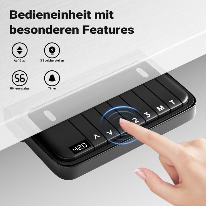 Produktbild Wiltec Schreibtischrahmen