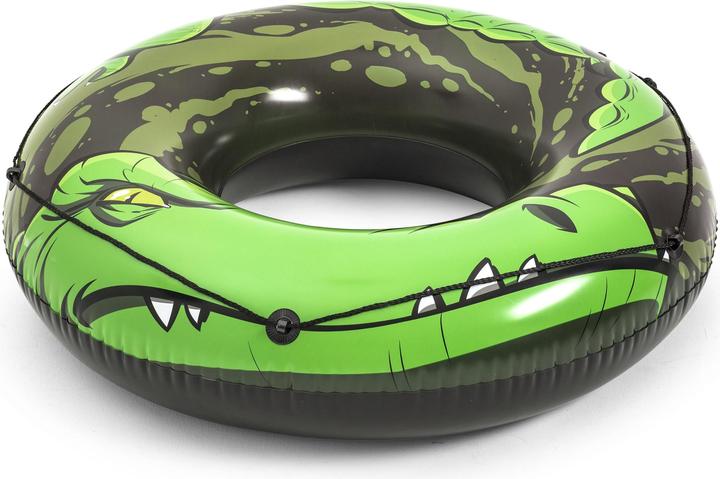 Actual product image Bestway Inflatable Swim Ring River Gator F1.19m, Black, Orange, Swim ring, Image, Vinyl, 12 yr(s), C