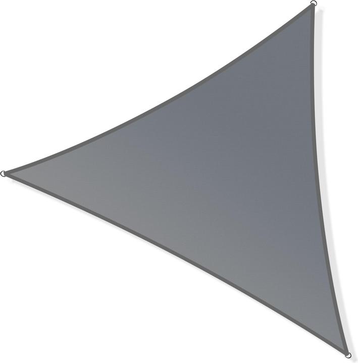 Image du produit Toboli Voile d’ombrage Triangulaire 3,6x3,6x5,1m Protection Vent Soleil UV 30+ Auvent Jardin Balcon