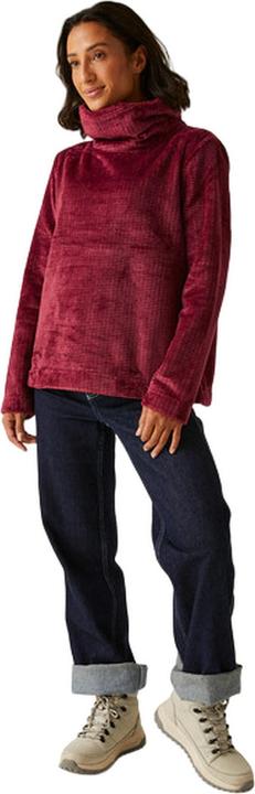 Actual product image Regatta Womens/Ladies Bardou II Velour Fleece Top (34)