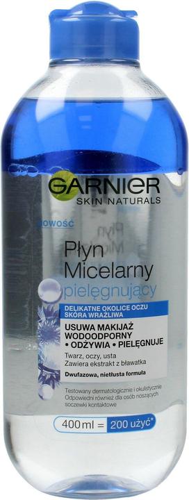 Garnier Skin Naturalsue Two-Phase Micellar Liquid Up To Face 400Ml (Reinigungsmilch, 400 ml)
