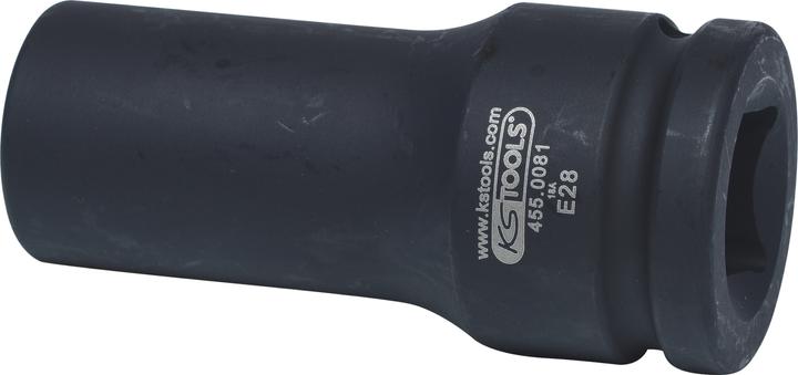 Actual product image KS Tools 3/4" Torx E impact socket, deep, E28 (3/4")