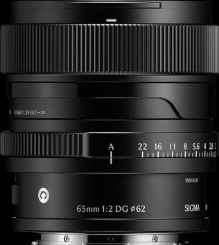 Produktbild Sigma 65mm F2,0 DG | Contemporary (L-Mount) (Black) (Sigma SA, Vollformat)