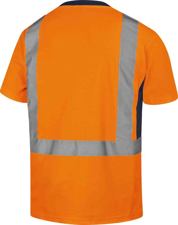 Produktbild Delta Plus Warnschutz T-Shirt Kurz Orange fluoreszierend Unisex Grösse 52cm (XL)