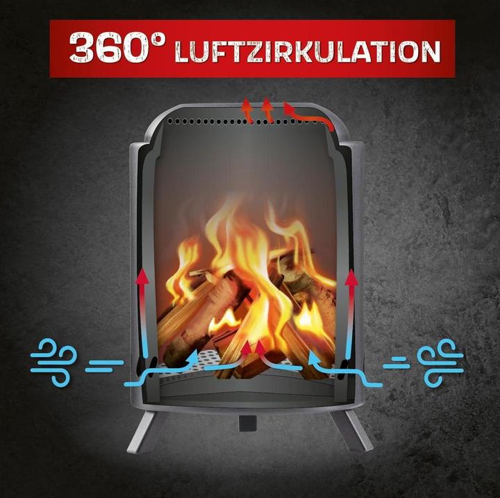 Produktbild Landmann Rauchfreie Feuerschale für Garten & Camping (18 cm)