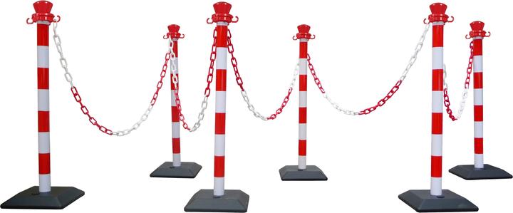 Produktbild Rs Pro Absperrkette ABS Rot, Weiss Sicherheits-Absperrung (10 m)