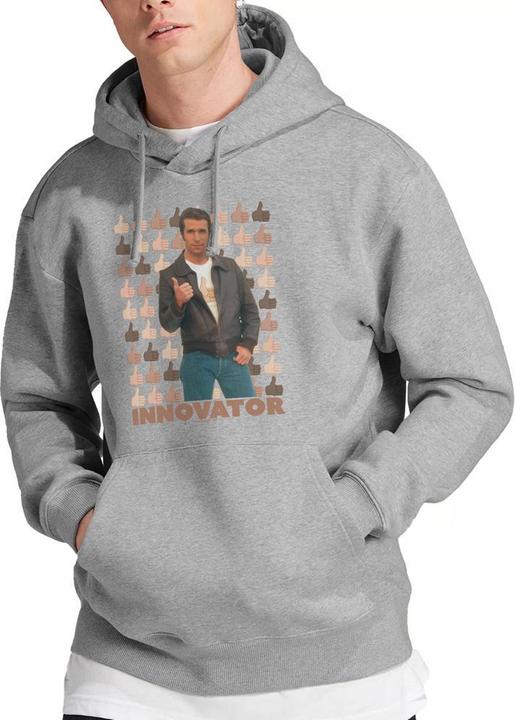 Immagine prodotto Happy Days Innovator Felpa con Cappuccio Uomo (M)