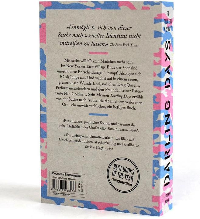 Produktbild Darling Days (Deutsch, Harald Hellmann, Clara Drechsler, IO Tillett Wright, 2017)