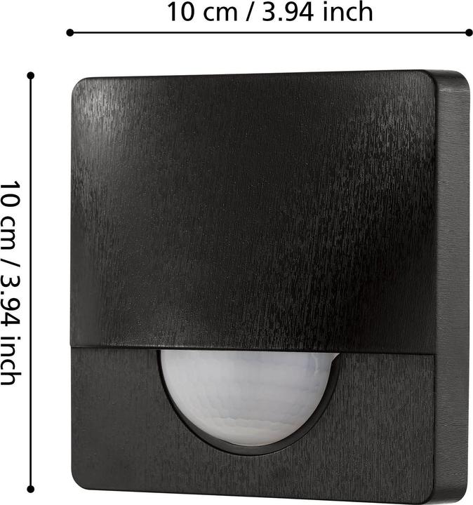 Actual product image EGLO Sensor Detect ME 3 160° Black (12 m)