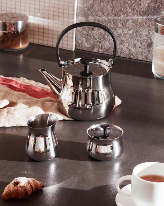 Actual product image Alessi Sugar bowl platinum (0.21 l)