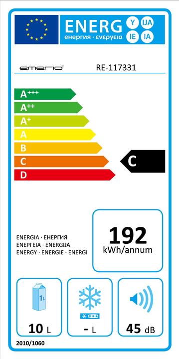 Energie-Label Emerio Coca-Cola (10 l)