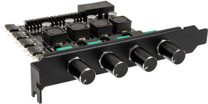 Productafbeelding Lamptron PCI-ventilatorregelaar CP436 ARGB - zwart - Accessoires Koeler/Fan (4 Ventilator)