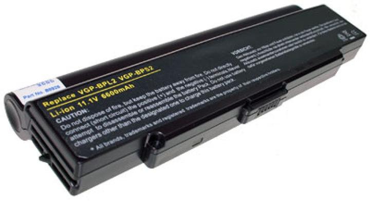 Image du produit Sony Akku Vaio PCG-6C1N (6600 mAh)