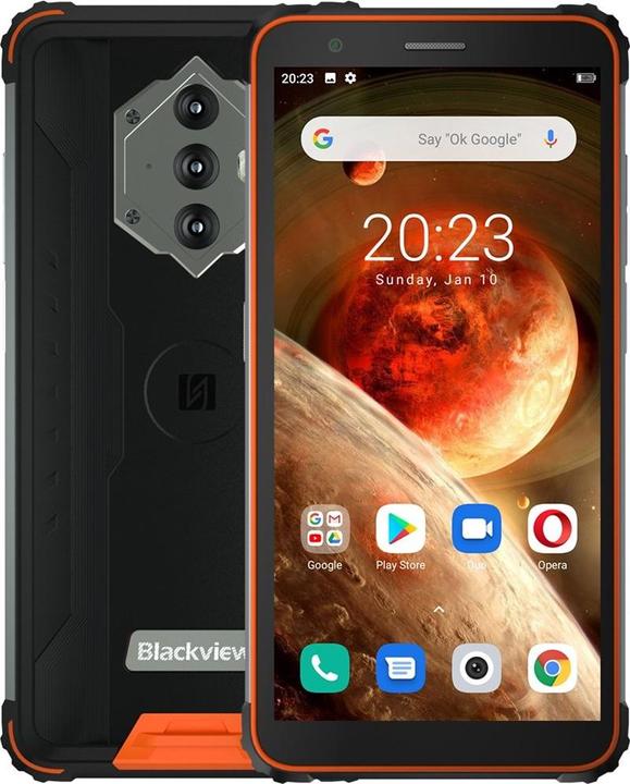 Produktbild Blackview BV6600 (64 GB, Orange, 5.70", Dual SIM, 16 Mpx, 4G)