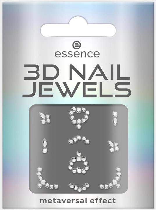 Immagine prodotto essence Gioielli per unghie 3D (Unghie artificiali, Argento)