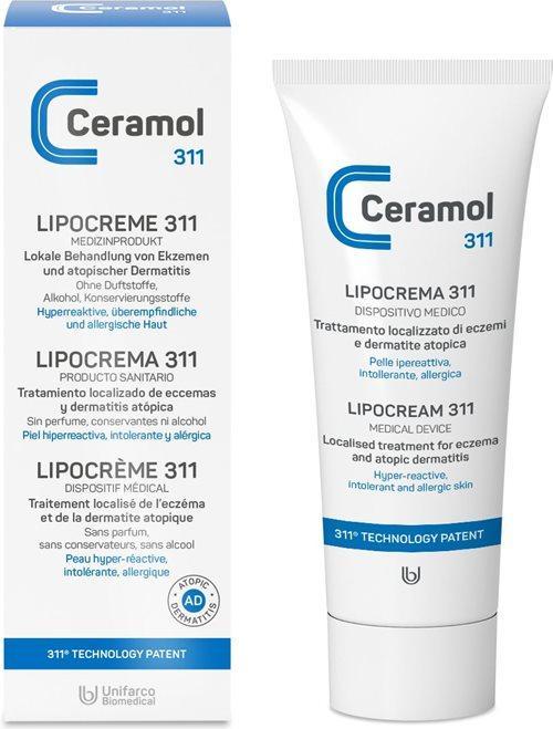 Etichetta energetica Ceramol 311 Crema lipo Tb 100 ml (Crema corpo, 100 ml)