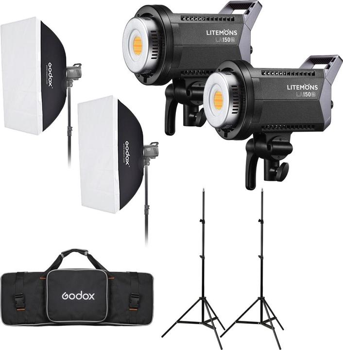Produktbild Godox Litemons LA150Bi Bi color Duo Kit (Blitzgerät Ersatzteile)