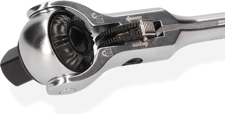 Produktbild KS Tools 1/4 MODIFIX Mini-T-Griff-Schwenkkopf-Knarre, 72 Zahn (1/4")