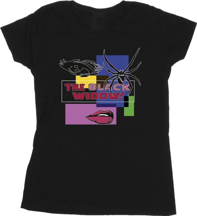 Black Widow Pop Art TShirt (S)