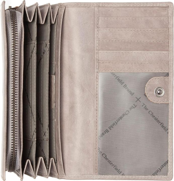 Produktbild The Chesterfield Brand Antique Buff Geldbörse RFID Schutz Leder 18 cm