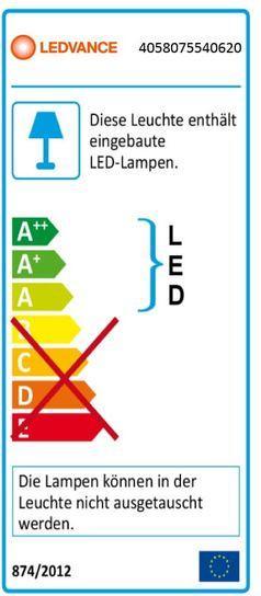 Energie-Label Ledvance Led Spot (200 lm, G9)