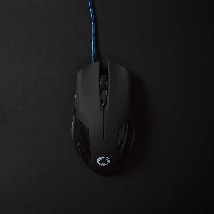 Actual product image Nedis Gaming Mouse | Wired | 1200 / 2400 / 4800 / 7200 dpi | Adjustable DPI | Number of buttons: 6 (Cable)