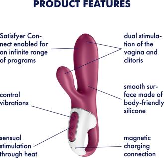 Produktbild Satisfyer Hot Bunny - Heated Rabbit Vibrator