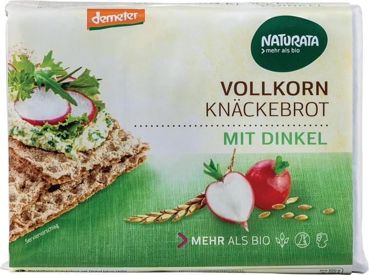 Produktbild Naturata Knäckebrot Vollkorn mit Dinkel (250 g)