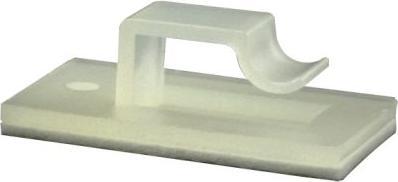 Actual product image Rs Pro Natural Nylon Cable Clip, 5.5mm Max. Bundle