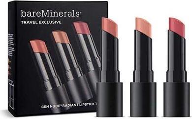 Immagine prodotto Bare Minerals Bareminerals Set esclusivo da viaggio Gen Nude Radiant Cocoa Cream Lipstick - Infatuation 335g (Swag 35g, Infatuazione 335g, Amicizia 335g)
