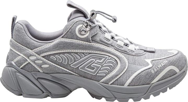 Balmain cosmic dust pile sneakers color grey/white (42)