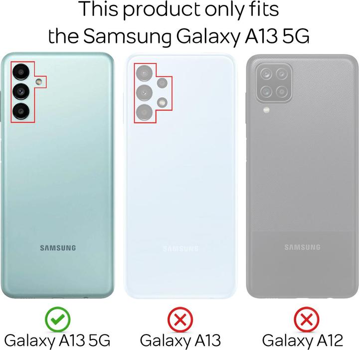 Actual product image Nalia Matte ring silicone sleeve (Samsung Galaxy A13 5G)