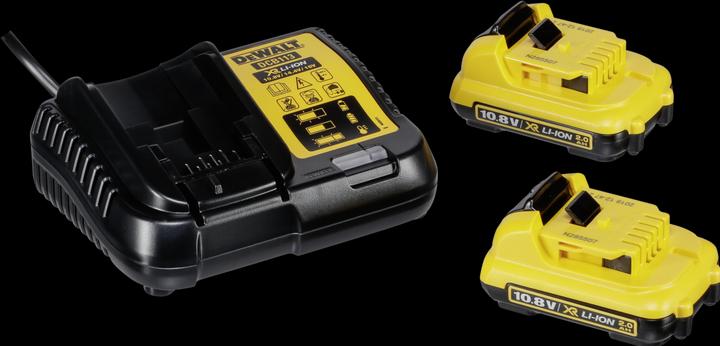Image du produit DeWalt DCD710D2F-QWDE Tournevis sans fil DCD710D2F-QWDE 10.8V XR pour perceuse sans fil en coffret (Fonctionnement sur batterie)