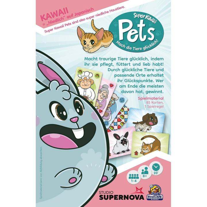 Image du produit SN001 - Super Kawaii Pets (Multilingue)