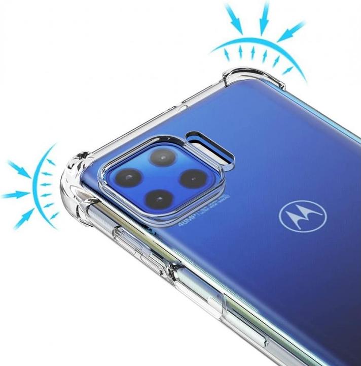 Immagine prodotto Screenguard Motorola Moto G 5G Plus Cover Cristallo Morbido Airbag Paraurti (Motorola Moto G 5G Plus)