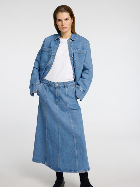 Immagine prodotto Selected Femme Gonna midi in denim (40)