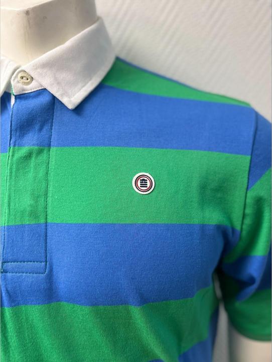 Produktbild Serge Blanco gestreiftes poloshirt (XXL)