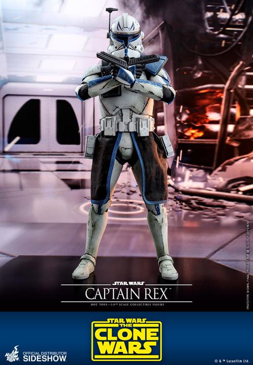 Actual product image Hot Toys Star Wars - The Clone Wars "Captain Rex" 1/6 action figure
