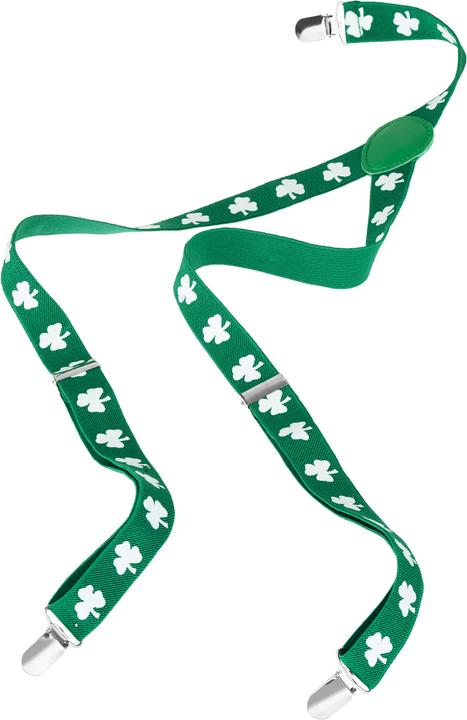 Actual product image Dressforfun St. Patrick's Day braces with shamrocks