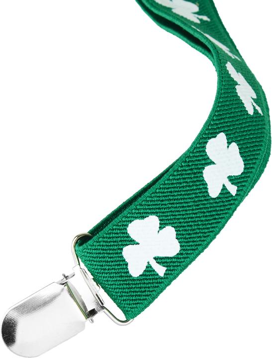 Actual product image Dressforfun St. Patrick's Day braces with shamrocks