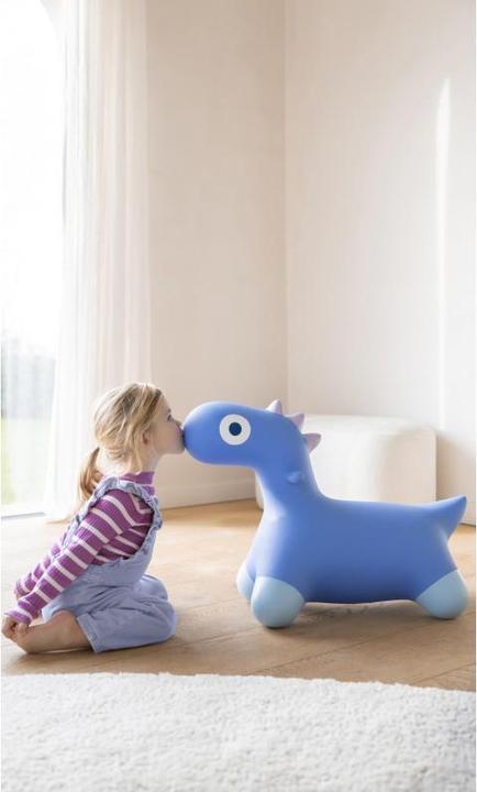 Immagine prodotto Quut Hoppi - Dino rimbalzante - Blu cosmico, animale rimbalzante