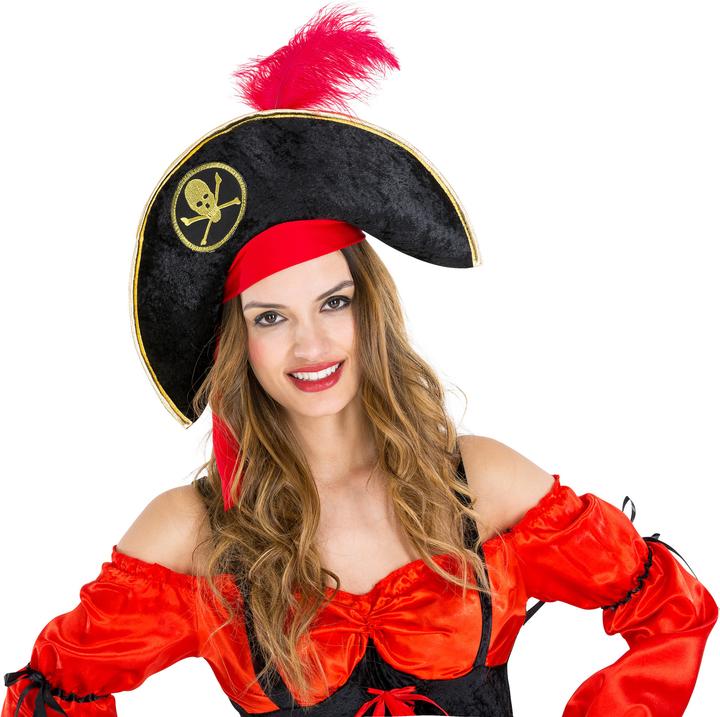 Produktbild Dressforfun Frauenkostüm Piratin Mia Stiefelriemen (M)
