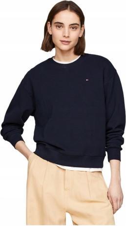 Tommy Hilfiger Damen-Sweatshirt mit Reg-Flagge auf der Brust (XS)