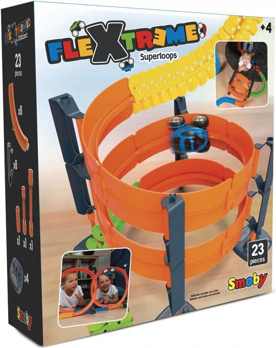Produktbild Smoby Flextreme Superloops Rennbahn Set