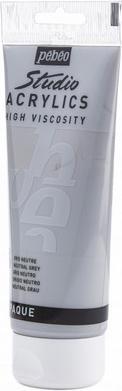 Image du produit Pebeo Acrylique fine Studio Acrylics (Gris neutre, 100 ml)