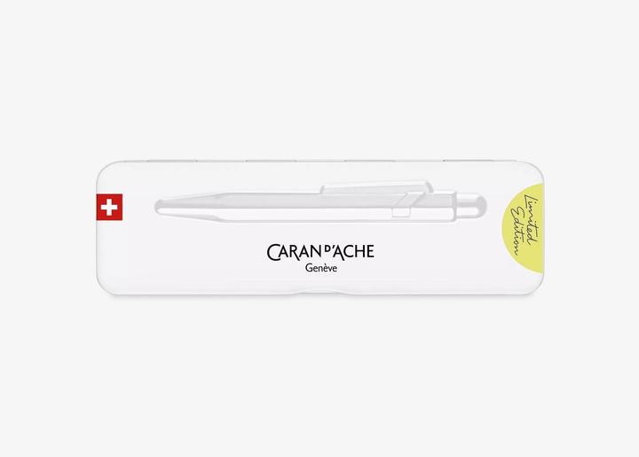 Actual product image Caran d'Ache Ball pen 849 (Neon yellow, 1 x)