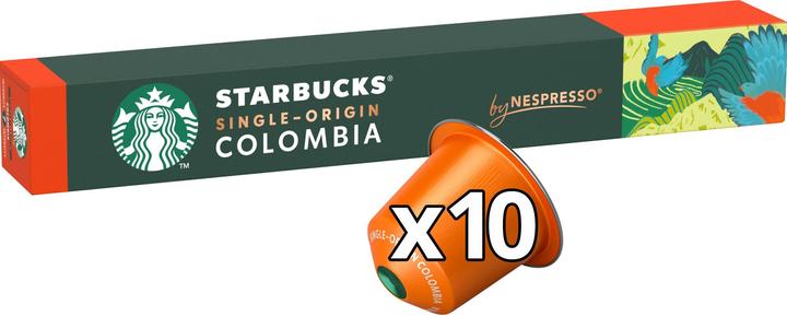 Image du produit Starbucks Colombia by Nespresso Medium Roasts (10 x Port.)
