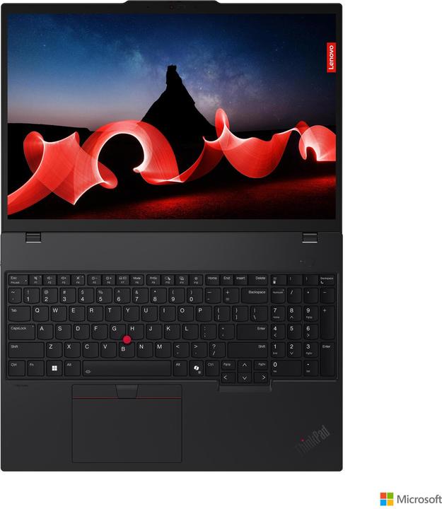 Actual product image Lenovo ThinkPad T16 Gen 3 (16", Intel Core Ultra 7 155U, 32 GB, 1000 GB, DE)