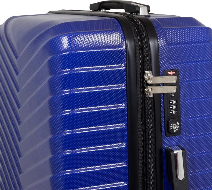 Actual product image Trendyshop365 Reisekoffer mit TSA-Schloss (95 l, L (90 - 115l))