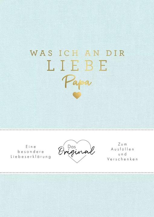 Immagine prodotto Was ich an dir liebe, Papa (Tedesco, Alessandra Reinwarth, 2023)
